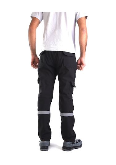 Eser - Softshell Pantolon - Siyah - İçi Polarlı