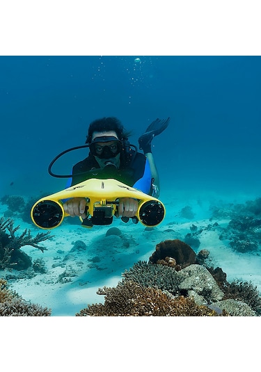 Corby M1 Elektrikli Deniz Scooter Sarı