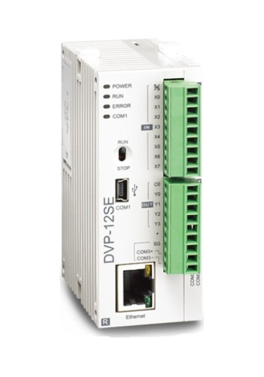Delta Dvp12se11t ,8d/4n Ethernet Plc Cpu Modül