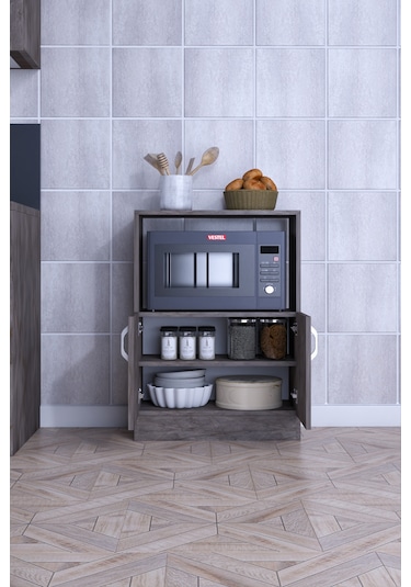 Roma Çok Amaçlı Mutfak Kiler Mikrodalga Erzak Dolabı