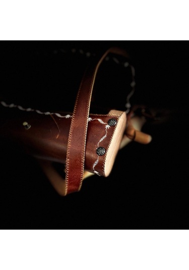 Hakiki Deri, El Yapımı Bayan Çanta, Bayan Cüzdan Larissa V38 Kızıl Kahverengi