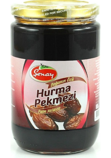 Şenay Hurma Pekmezi Cam 800 G