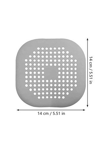 Banyo İçin Banyo, Mutfak Katlanabilir Silikon Filtre, Duş Gideri Kapağı Saç Tutucu, Banyo Duşu, Küvet Ve Mutfak İçin Kullanılır, Vantuzlu, Kurulumu Ve Temizliği Kolaydır Beyaz