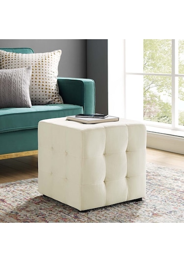Deccostil Kare Puf Dikişli 45 x 45 Cm