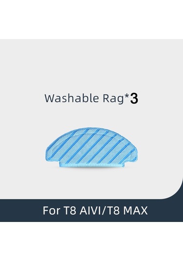 Cbtx Elektrikli Süpürge Süpürme Robotu Aksesuarları Ecovacs Deebot T8 Aıvı/t8 Max, Aksesuarlar 3 Parça Bez İçin Uygun