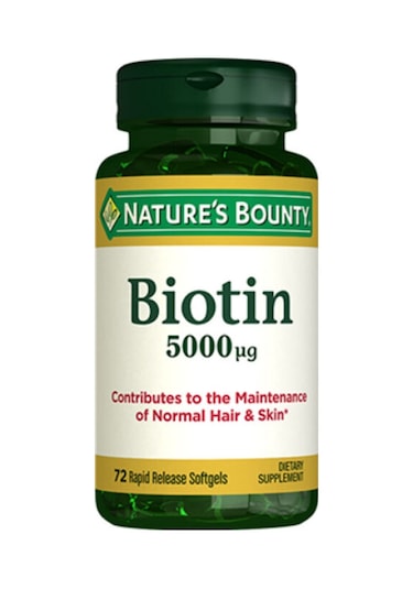 Natures Bounty Biotin 5000 Mcg Takviye Edici Gıda 72 Kapsül
