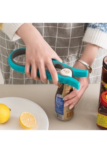 Dancemonkey Mdsj 4-in-1 Büyük/küçük Şişe Açacağı-yeşil Yeşil