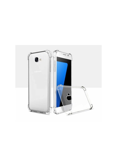Samsung Uyumlu Galaxy J4 Plus Kılıf Zore Nitro Anti Shock Silikon Renksiz