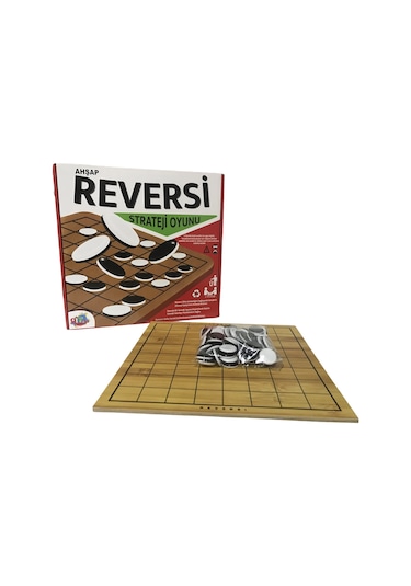 Ahşap Reversi Zeka Akıl ve Strateji Oyunu