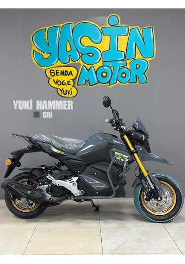 Yuki Hammer 50 Cc Koruma Demiri Güçlü Koruma Gri 1