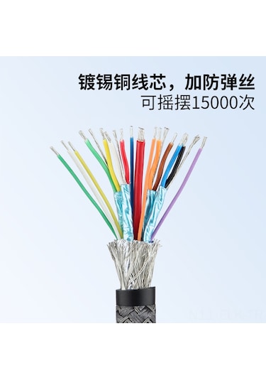 Xindoker Usb 3.2 Type-c Çift Erkek Kablosu, Pd 100w Hızlı Şarj, 4k Ses-video Aktarımı, Thunderbolt 3 Dış Disk Uyumlu, Gri, 1.5m