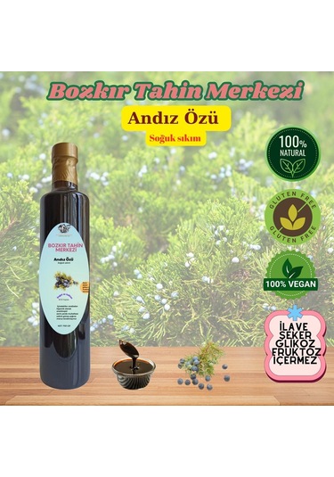Bozkır Tahin Merkezi Doğal Katkısız Soğuk Pres Andız Özü 700 G