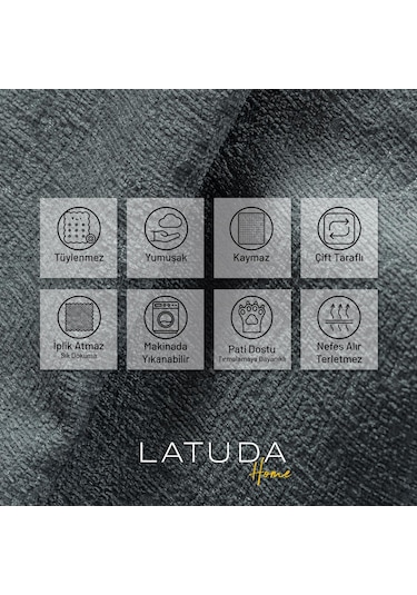 Jakarlı Şönil Koltuk Örtüsü Kanepe Örtüsü Koltuk Şalı 110x175 2 Ad. Kaymaz Bulut Bulut