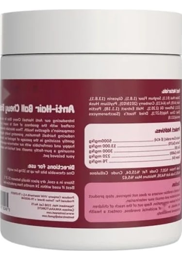 Glutensiz Anti-hairball Malt Tableti, 60 Tablet