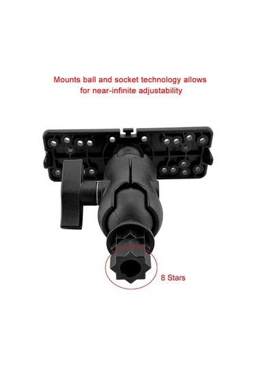 Balık Bulucu Montaj Tabanı 360 Derece Dönen Küresel Deniz Kayağı Elektronik Hafif Ve Yüksek Dayanıklılık Birden Fazla Garmin Gpsmap Ve Striker Serisiyle Uyumlu