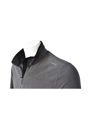 Evolite Fuga Bay Mikro Polar Sweater - Gri (489098423) Haki