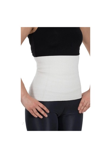 Yün Korse Giydirmeli Unisex Yaz Ve Kışlık Ince Termal Krem