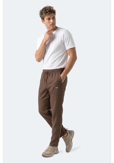 Slazenger Karmela Erkek Kahve Eşofman Altı Kahverengi