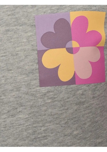 Gap Çocuk Uzun Kollu T-shirt 161703285 Gri