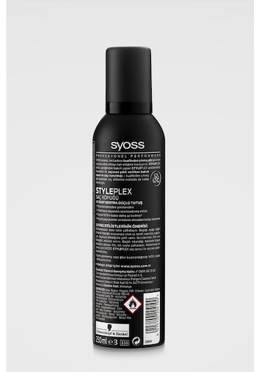 Syoss Style Plex Saç Köpüğü 2 x 250 ML