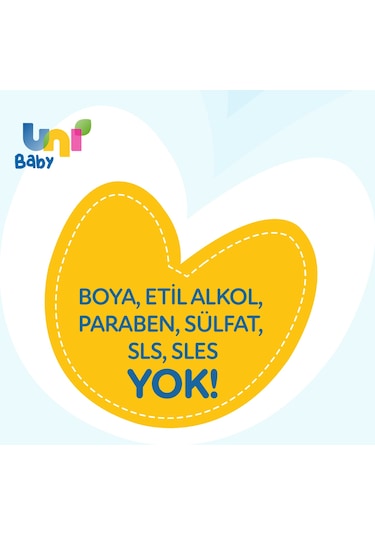 Uni Baby Tatlı Rüyalar Şampuanı 3 x 700 ML