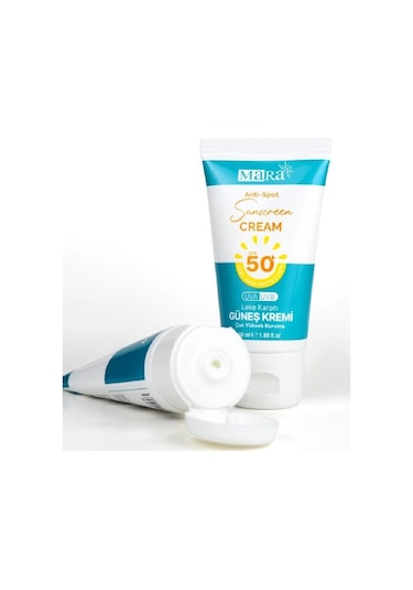 Mara Leke Karşıtı Yüz Güneş Kremi SPF50+ 50 ML