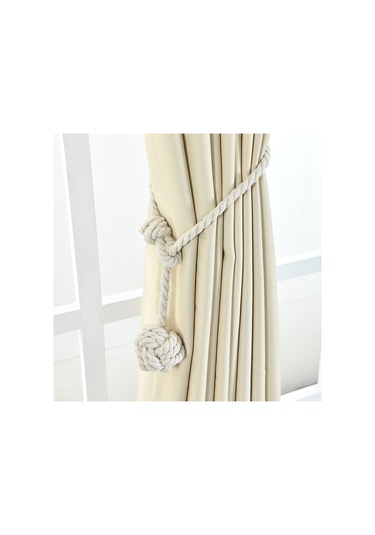Yaozixa "şık Perde Tutucu İp - Kolay Kullanım, Sağlam Tutuş, Zarif Dekorasyon" Bej