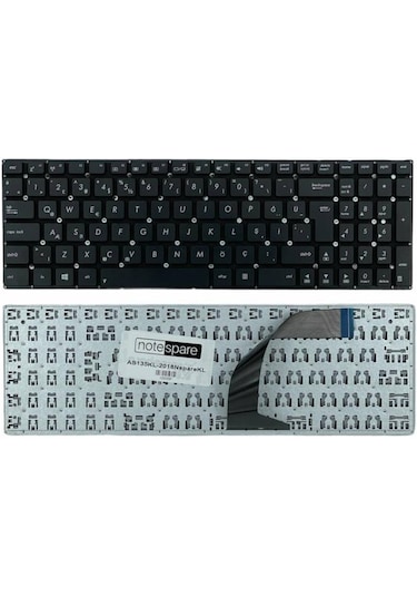 Asus İle Uyumlu X552cl, X552e, X552ea, X552ep, X552l, X552la Notebook Klavye Siyah Tr