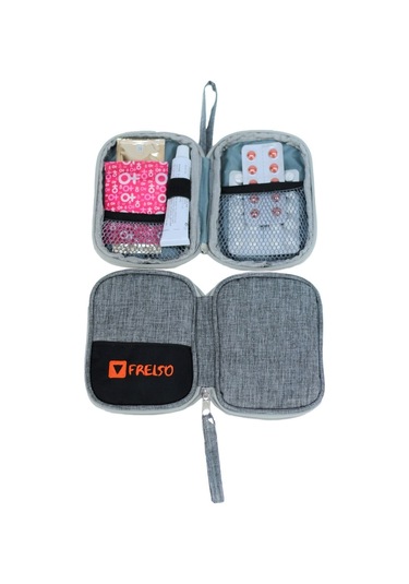 Frelso Seyahat Çantası Kozmetik Kişisel Bakım Ve Ilaç Çanta Seti