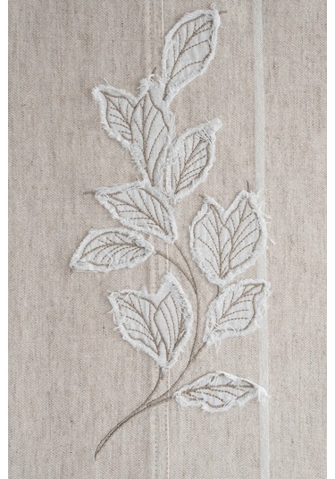 Ecocotton Samira Bej %100 Organik Pamuk Kenevir Çift Kişilik Nevresim Takımı Bej