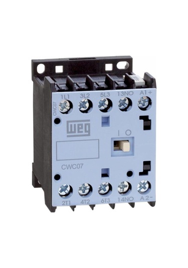 Weg Cwc07-01-30d24 3 Kw, 230v Ac Bobin, 7 A, 1nk Mini Kontaktör