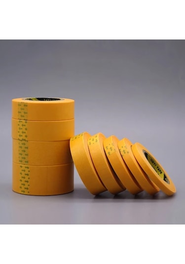 Dashanshop 4 Adet İnce Şerit Boyacı Bandı Hassas Dıy Model Maket Malzemesi