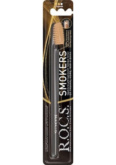Rocs Smokers Orta Sert Yetişkin Diş Fırçası