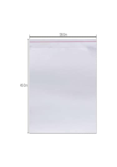 28X45 Bantlı Opp Parlak-Şeffaf Jelatin 100 Adet