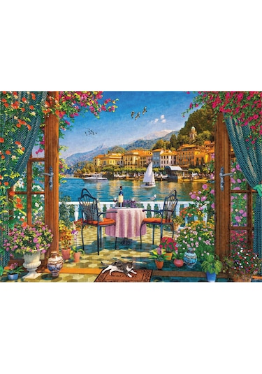 Anatolian 4000 Parçalık Puzzle - Como Gölü Keyfi 5203