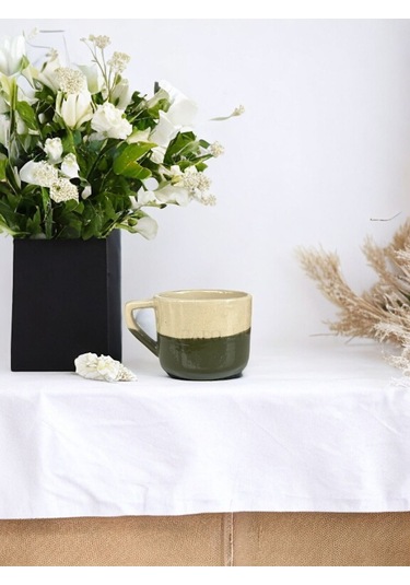 Seramik El Yapımı Kahve Fincanı