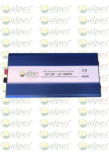 3000 watt 3000w 24 volt tam sinüs diğital ekranlı inverter