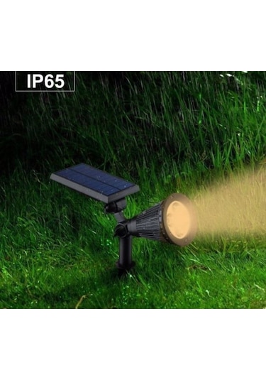 Cata 7 Watt Şarjlı Kazıklı Solar Led Bahçe Aydınlatma Armatürü