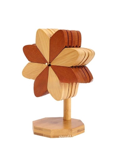 Spring Bir Ağaçyel Değirmeniısıyalıımıplacemat Kahverengi - Sarı