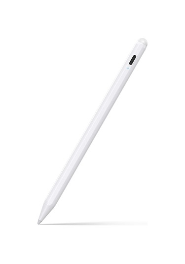 Yaozixa İpad Uyumlu İçin Aktif Kapasitif Kalem - Çizim Ve El Yazısı İçin Dokunmatik, Yanlış Dokunmayı Engelleme Özelliği, Beyaz Renk
