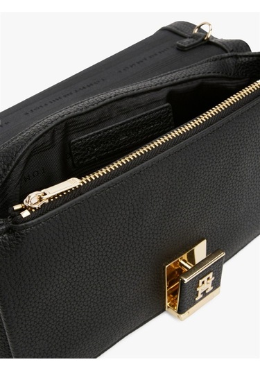 Th Her Flap W/chaın Kadın Siyah Çanta - Aw0aw17403 Siyah