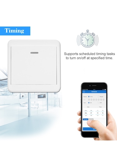 S3050-1 Ewelink Wifi Kapı Çıkış Düğmesi Elektronik Yayın Kilidi