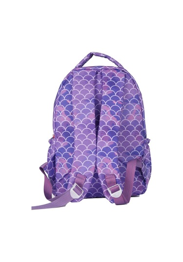 Pippa Amazing Denizkızı Dört Bölmeli Mor Kız Çocuk Okul Çantası Çok Renkli