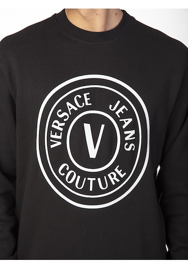 Versace Jeans Couture VERSACE Erkek  Sweatshirt  VR6398C Siyah