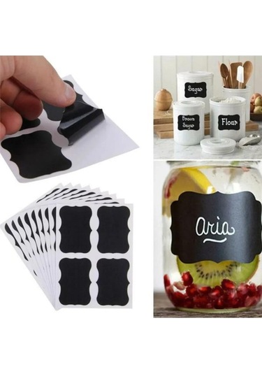 Mithra Life 25 Adet Kavanoz Baharat Kalemli Sticker Etiketi Mıt1102