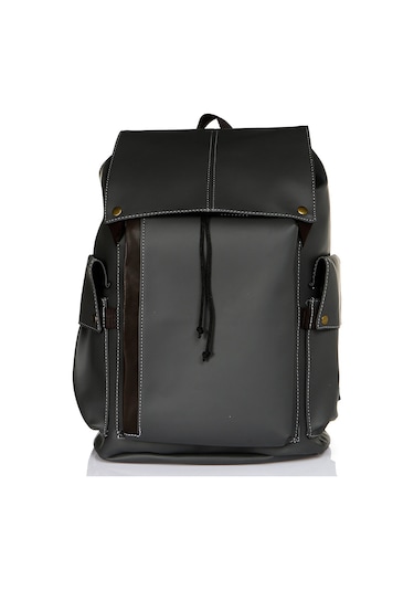 Baby Mom Seyahat Deri Anne Bebek Bakım Sırt Çantası Unisex - 22KBMMUCNT013-