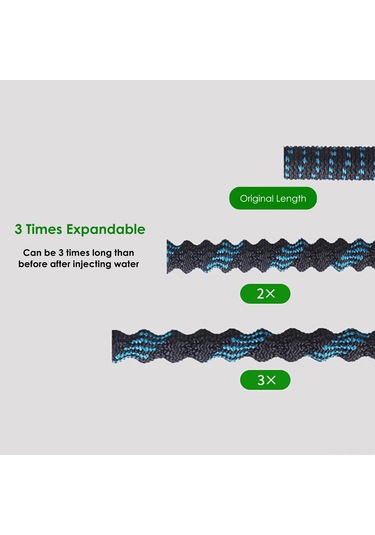 Reedark Genişleyebilir Bahçe Hortumu - 7.5/15m Esnek, Pratik, Nozullu Zemin, Bahçe, Evcil Hayvan