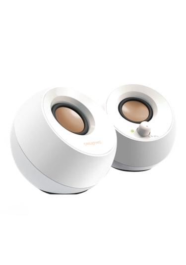 Creative Pebble V3 2.0 Usb-c - Bluetooth 5.0, 16w - Beyaz