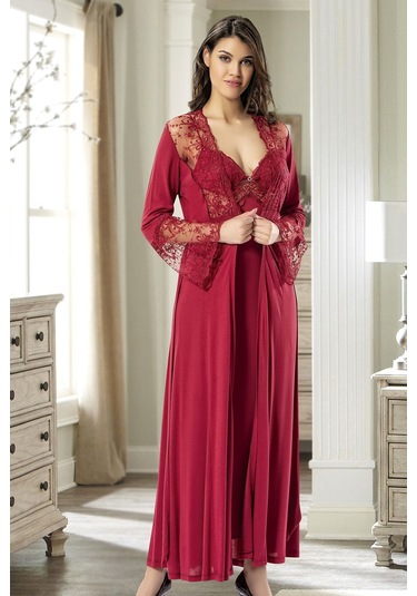 Xses 3005 Kadın Penye 6'lı Çeyizlik Takım-bordo Bordo