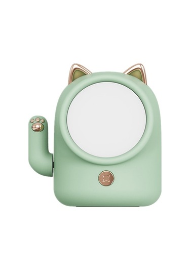 Yeşil Usb Şarjlı Led Dokunmatik Gece Lambası - Ev Odası, Yatak Odası Için 1.5w Sürekli Parlaklık Ayarlı